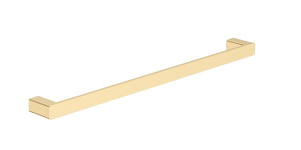 Fiona – Brushed Gold Single Towel Rail 600mm