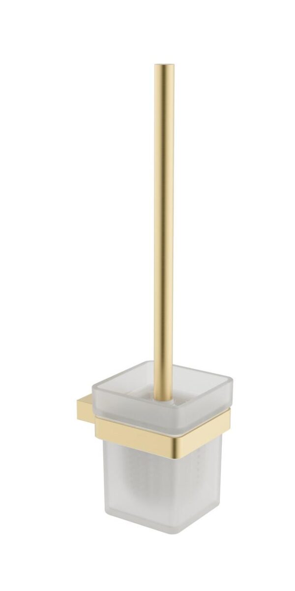 Fiona – Brushed Gold Toilet Brush & Holder