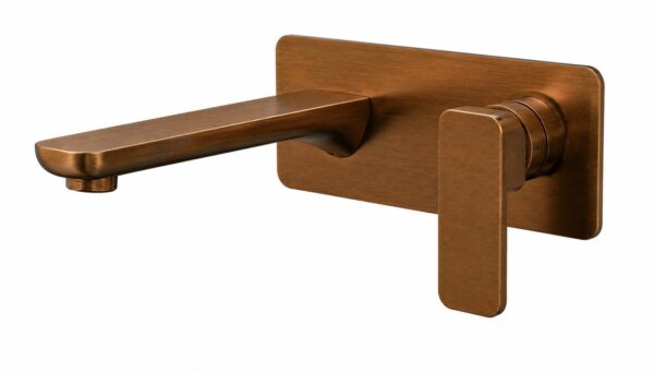 Fiona – Copper Wall Bath Mixer with Spout