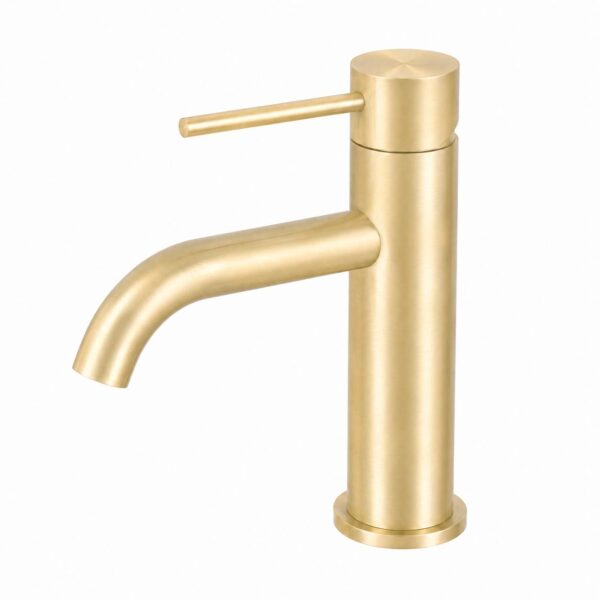 Groove – Brushed Gold Finish Stainless Steel Basin Mixer
