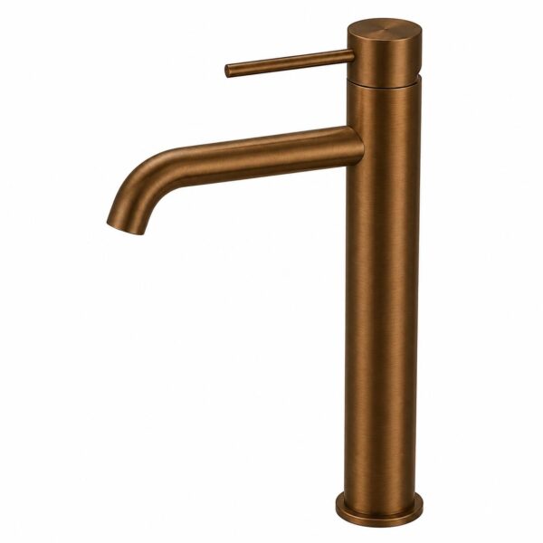 Groove – Copper Stainless Steel Extended Basin Mixer