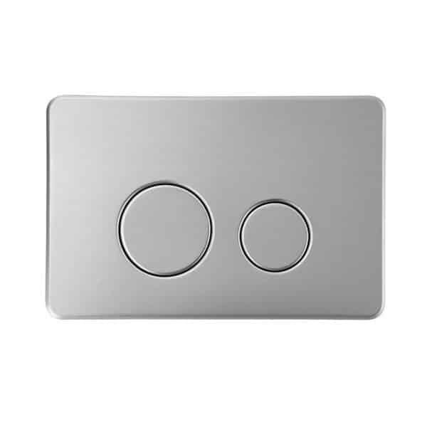 In-Wall Cistern Flush Button – Brushed Nickel