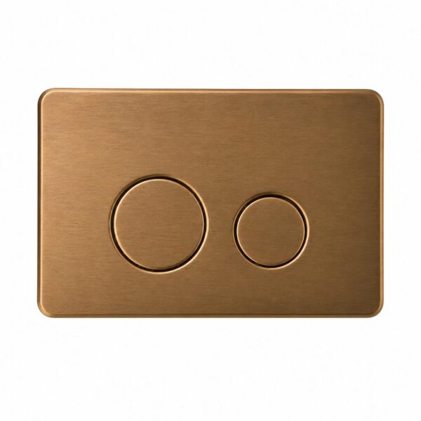 In-Wall Cistern Flush Button – Copper