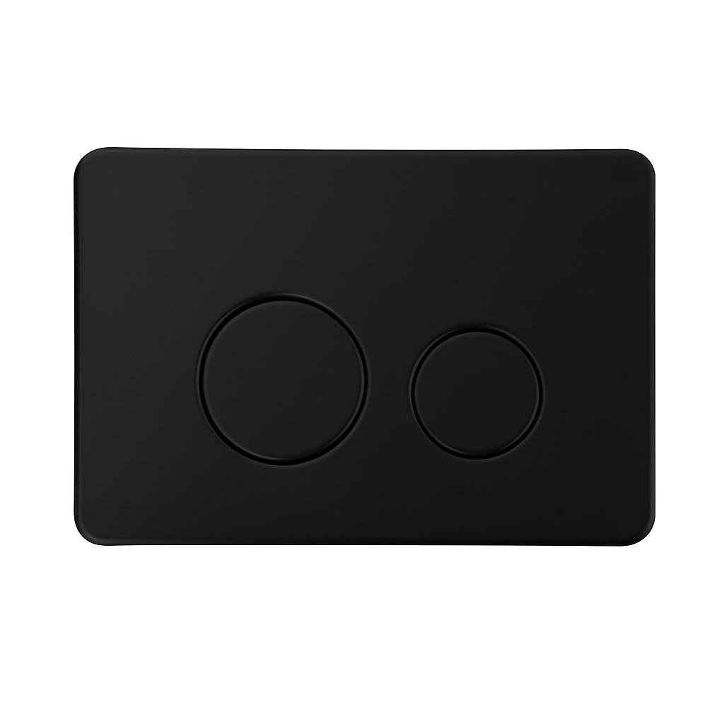 In-Wall Cistern Flush Button – Matte Black