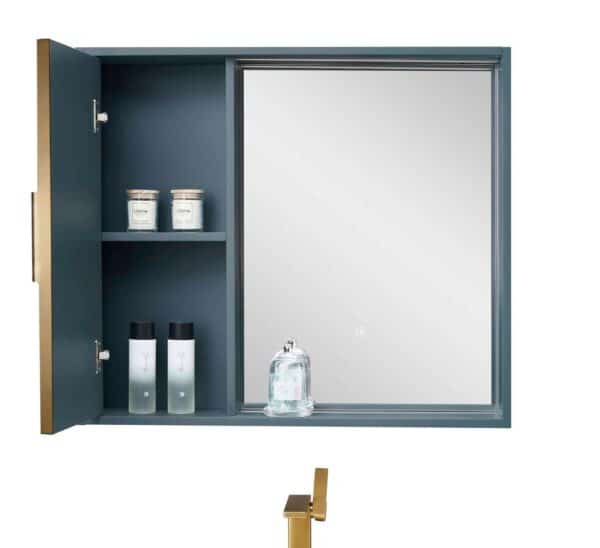 Ivy – Mirror Cabinet Teal 900mm