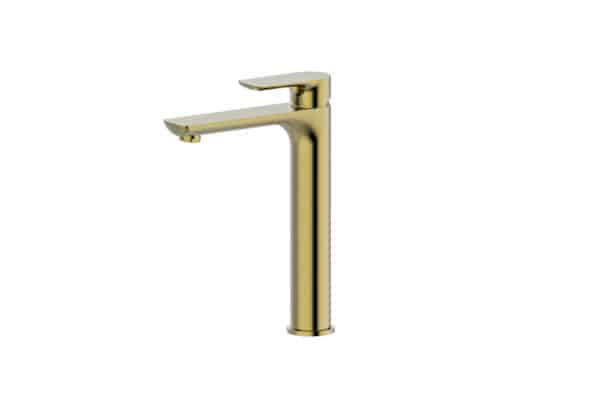 Jade – Brushed Gold Extended Basin Mixer