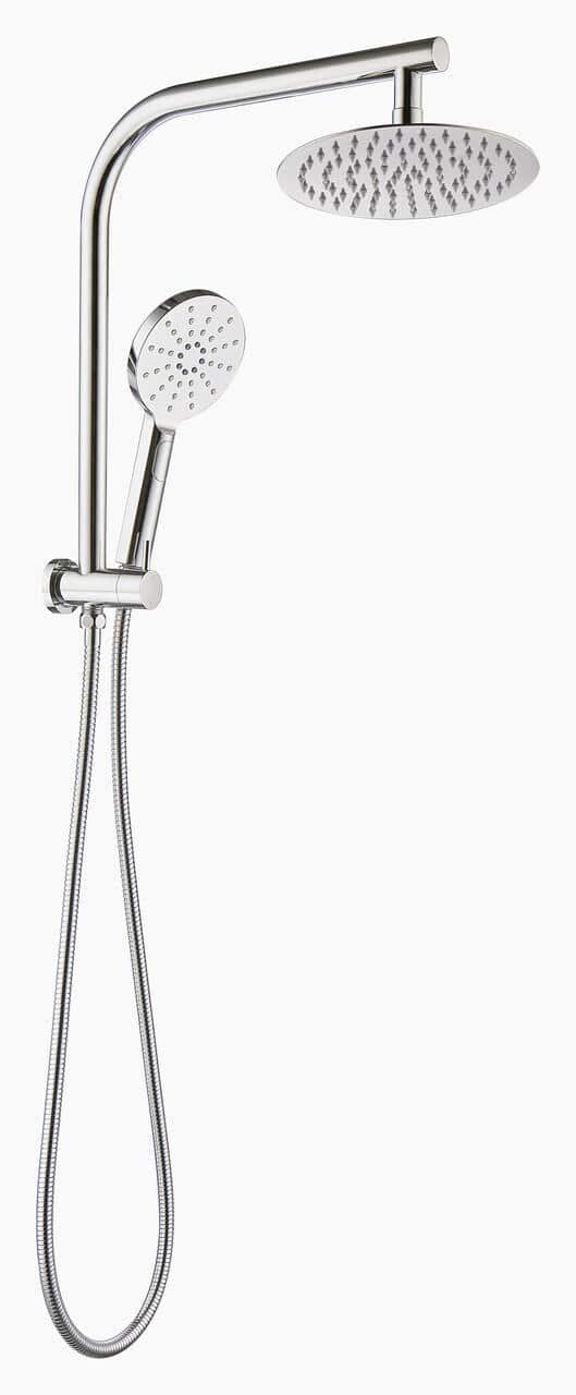 Jade – Brushed Nickel 350mm Shower Set