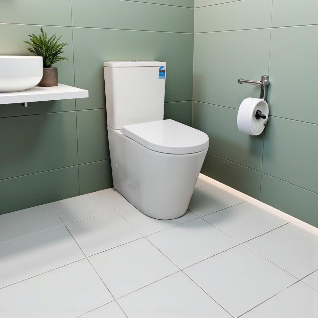 Madrid – Rimless & Whirlpool Hygienic Glaze toilet