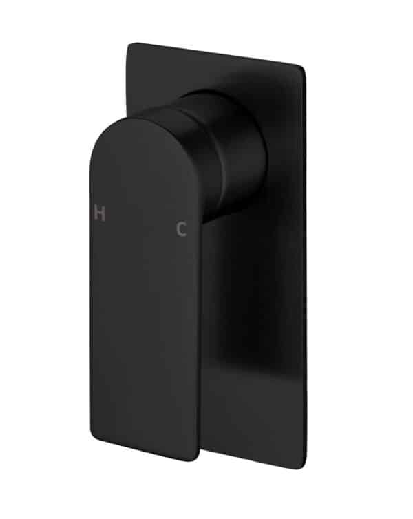 Mia – Bath/Shower Mixer Matte Black