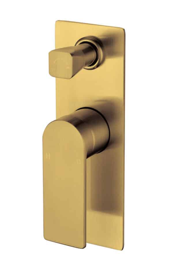 Mia – Bath/Shower Mixer With Diverter Brushed Gold