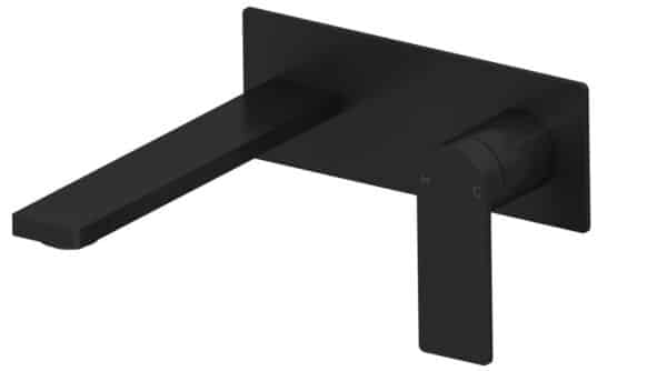 Mia – Wall Basin Mixer Matte Black