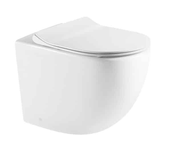 Paris – Rimless & Whirlpool Hygienic Glaze Back Inlet Floor Pan