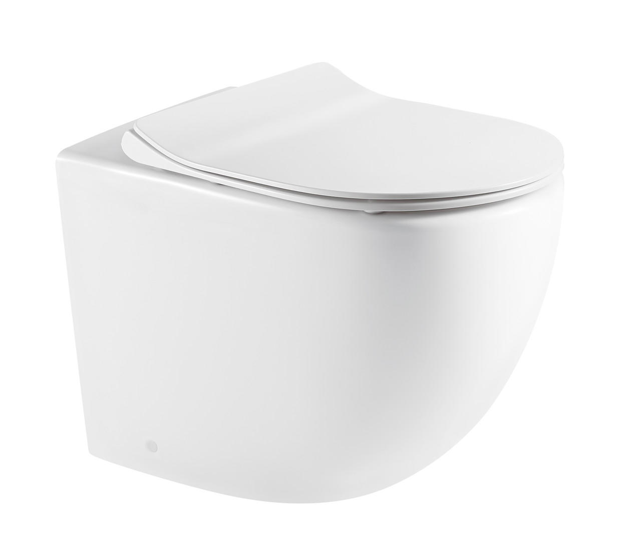 Paris – Rimless & Whirlpool Hygienic Glaze Back Inlet Floor Pan