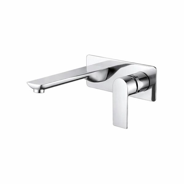 Rhino – Chrome Wall Bath/Basin Mixer With Spout