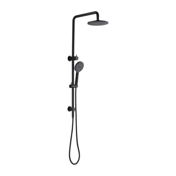 Sebastian – Matte Black Shower Column Combo Set
