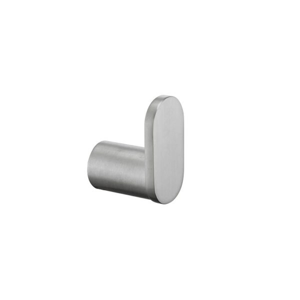Saturn – Brushed Nickel Robe Hook