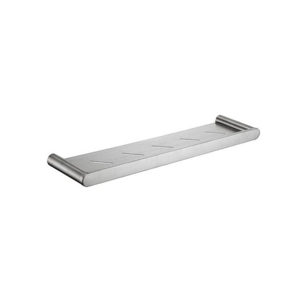 Saturn – Brushed Nickel Vanity Shelf