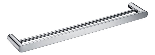 Saturn – Chrome Double Towel Rail 600mm