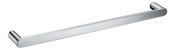 Saturn – Chrome Single Towel Rail 600mm
