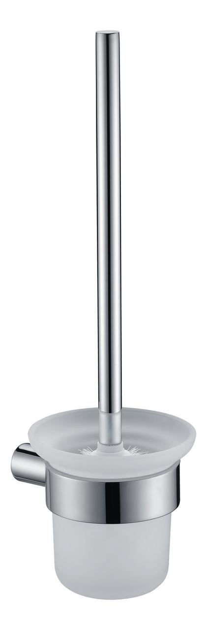 Saturn – Chrome Toilet Brush & Holder