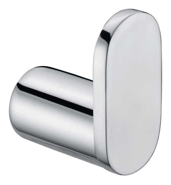Saturn – Single Chrome Robe Hook