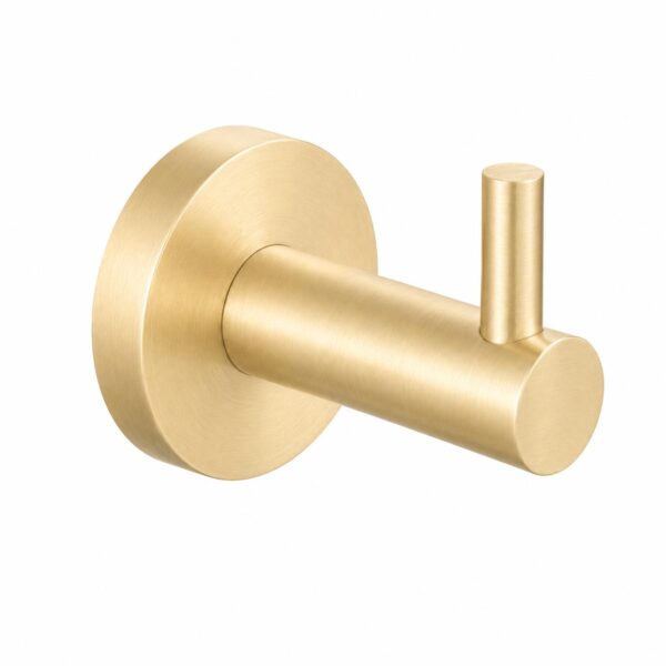 Sebastian – Brushed Gold Robe Hook