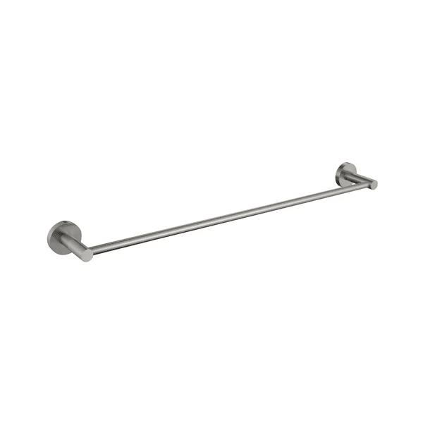 Sebastian – Brushed Nickel Single Towel Rail 600mm