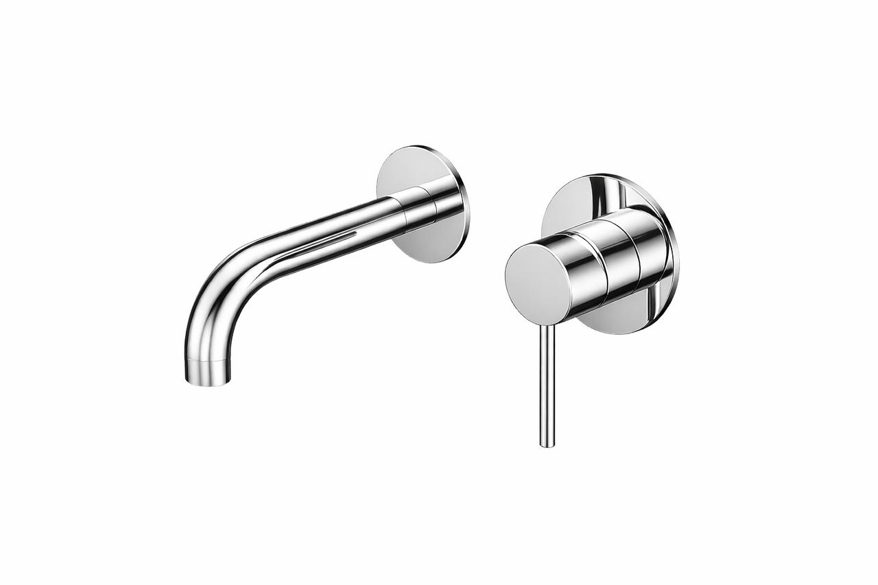 Sebastian – Chrome Wall Basin/Bath Mixer & Spout