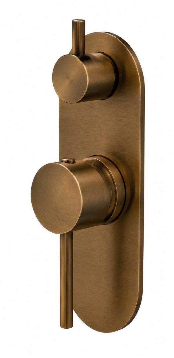 Siam – Copper Bath/Shower Mixer With Diverter