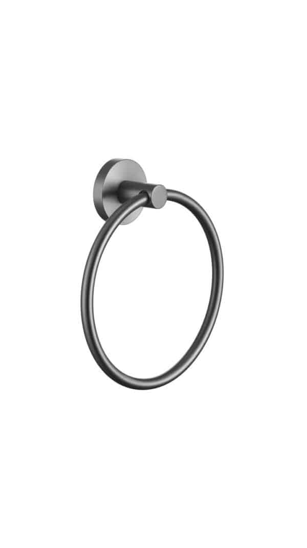 Sofia – Gun Metal Towel Ring