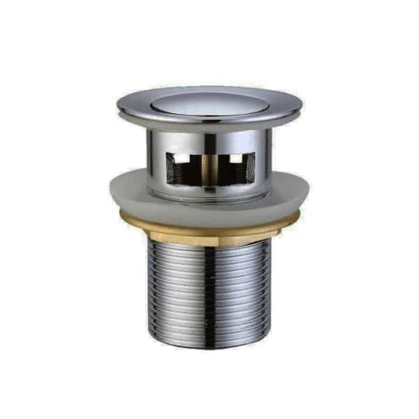 Standard – Brushed Nickel Pop-Up Waste With Overflow