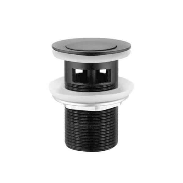 Standard – Gun Metal Pop-Up Waste With Overflow