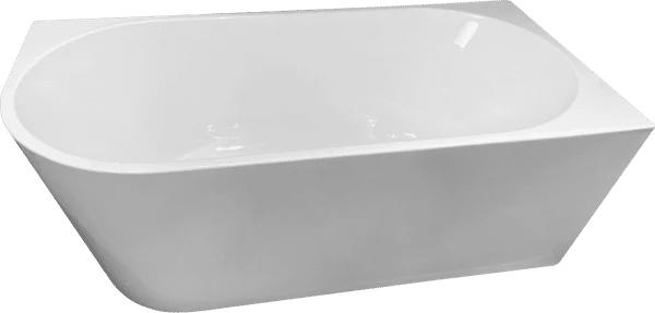 Terrence – White Corner Freestanding Bath 1700mm – Left or Right