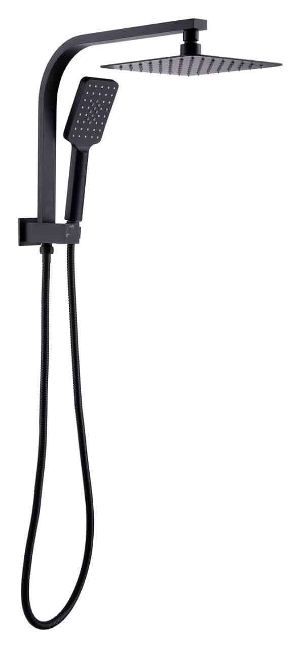 Topaz – Black 350mm Shower Set