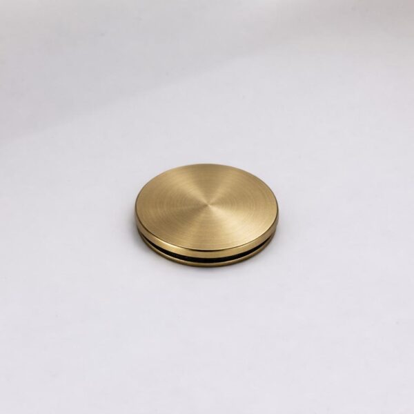 Verve – Brushed Brass Pop-Up Waste With Overflow