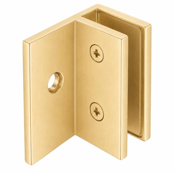 Verve – Brushed Gold Shower Bracket