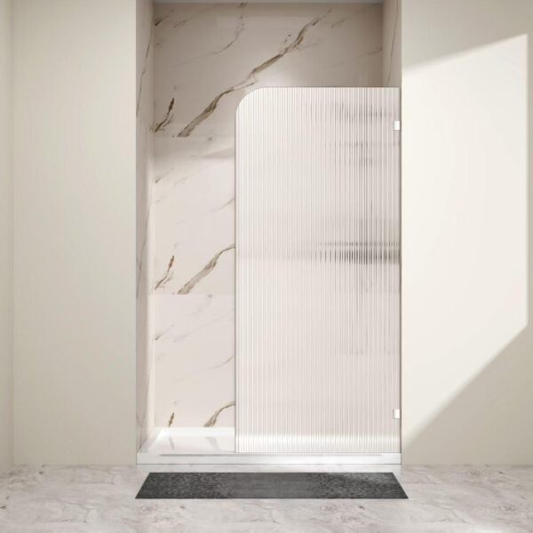 Verve – Fluted Shower Screen 1000mm