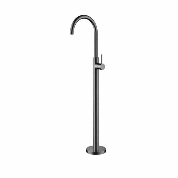 Verve – Gun Metal Floor Mounted Bath Mixer