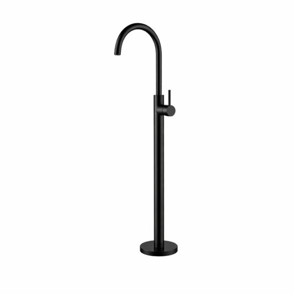Verve – Matte Black Floor Mounted Bath Mixer